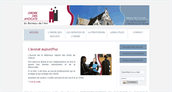 Desktop Screenshot of bourg-avocats.com